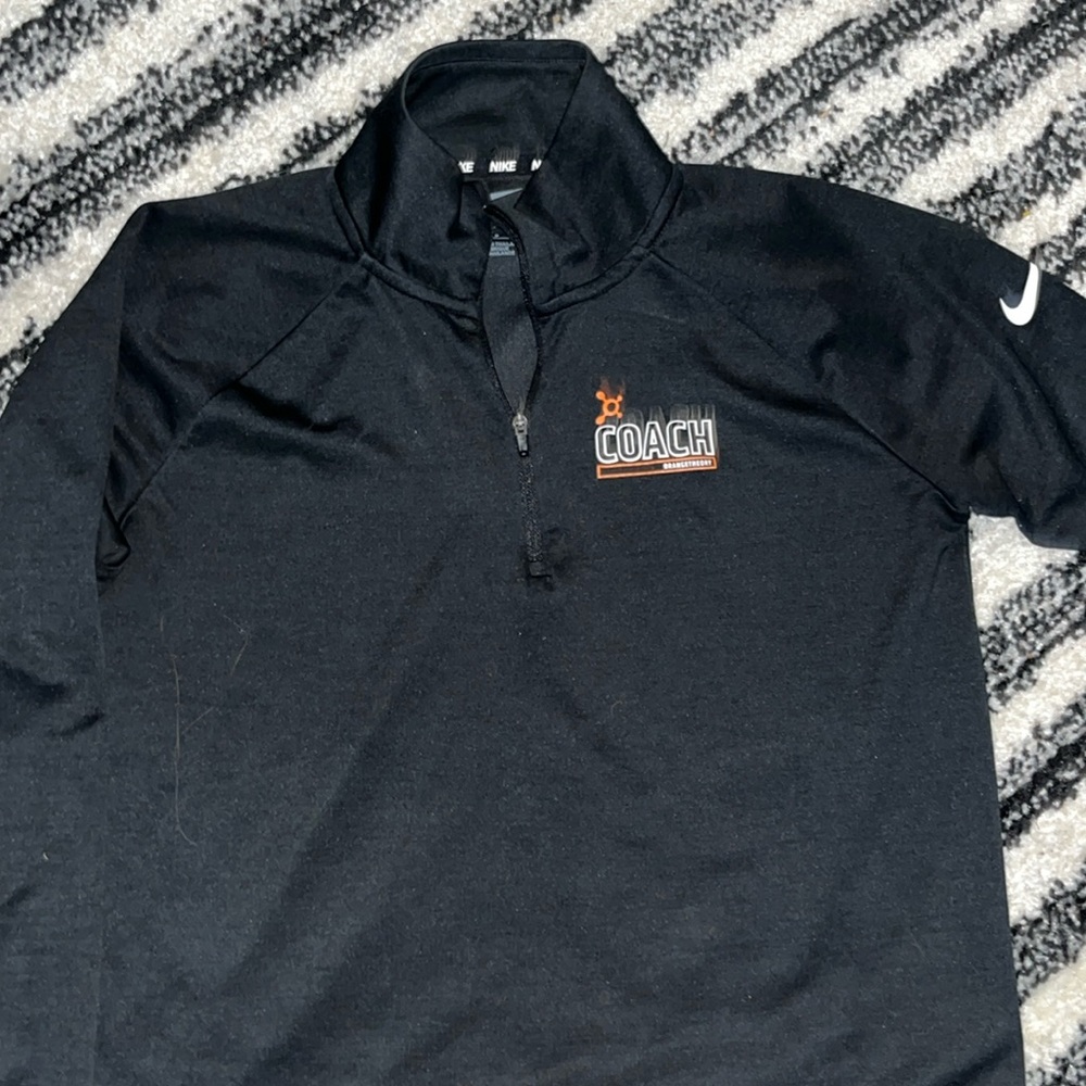 Nike DriFit Orangetheory Coach Half Zip